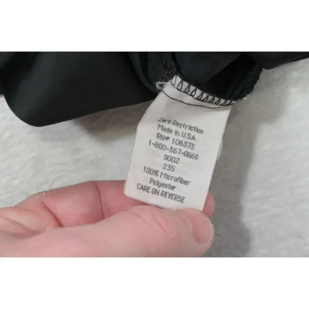 Zero Restriction Windbreaker Golf Jacket MADE IN USA Snap Neck Mens Sz Large‎ - Picture 11 of 13